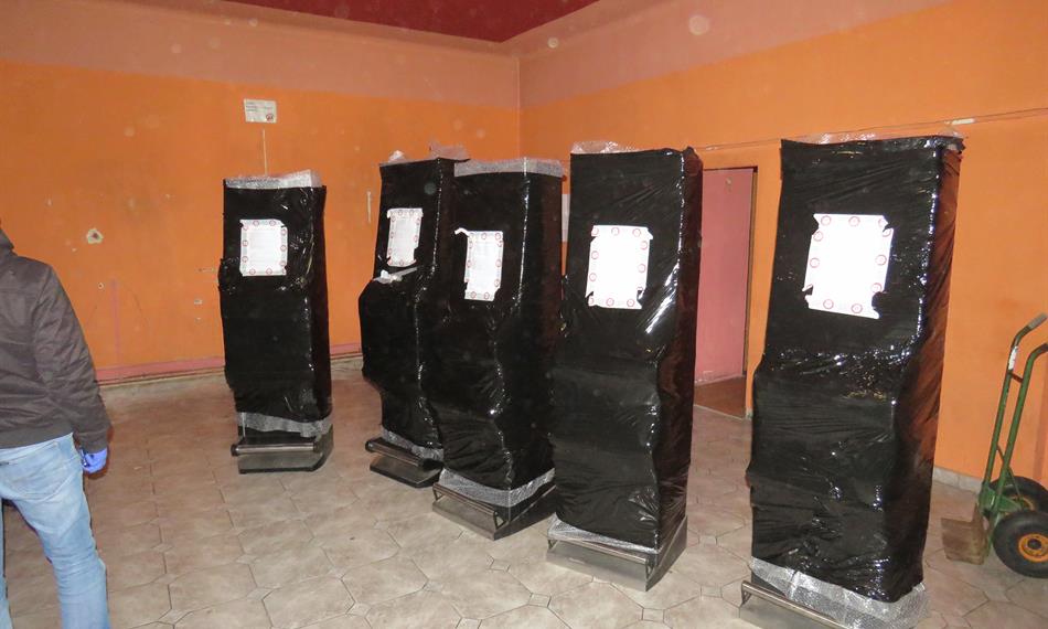 zajištěné nelegální automaty